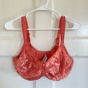 Wacoal rose‎ pink Awareness bra size 38D
